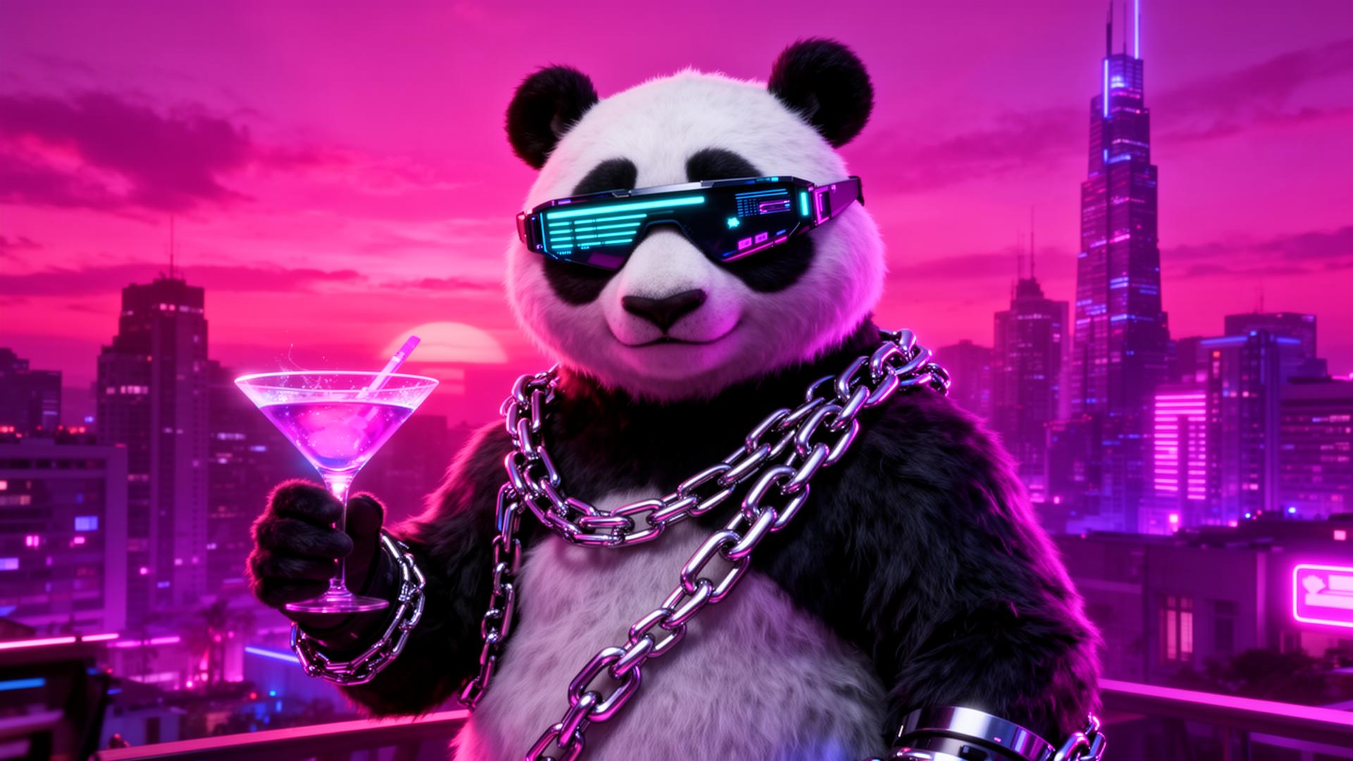 Panda the Plug mascot